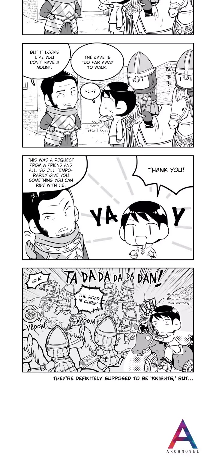 Moonlight Sculptor 4-koma Chapter 99 page 2 - Chapter 99: To The Cave