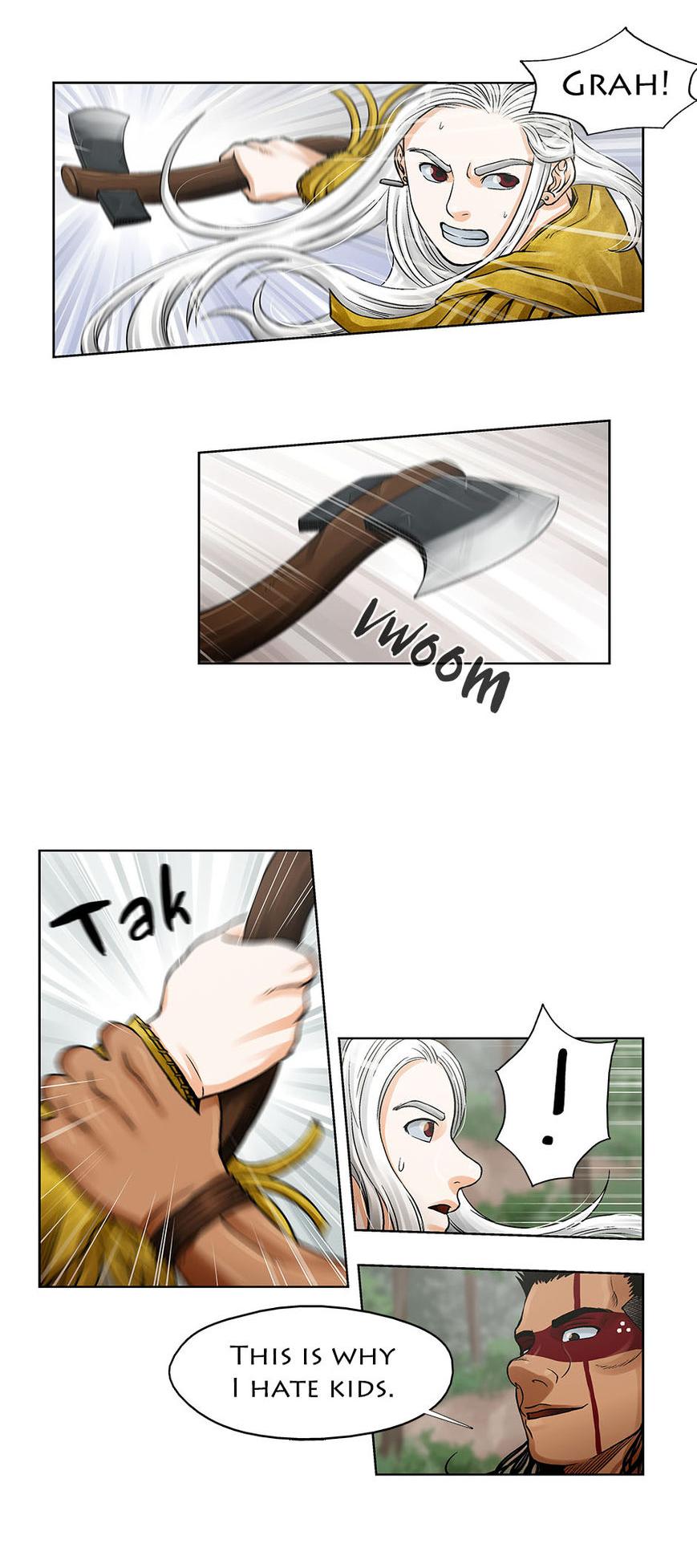 Moonlit Hair Chapter 1.18 page 8 - Vol.01 Chapter 18: This Is Why I Hate Kids