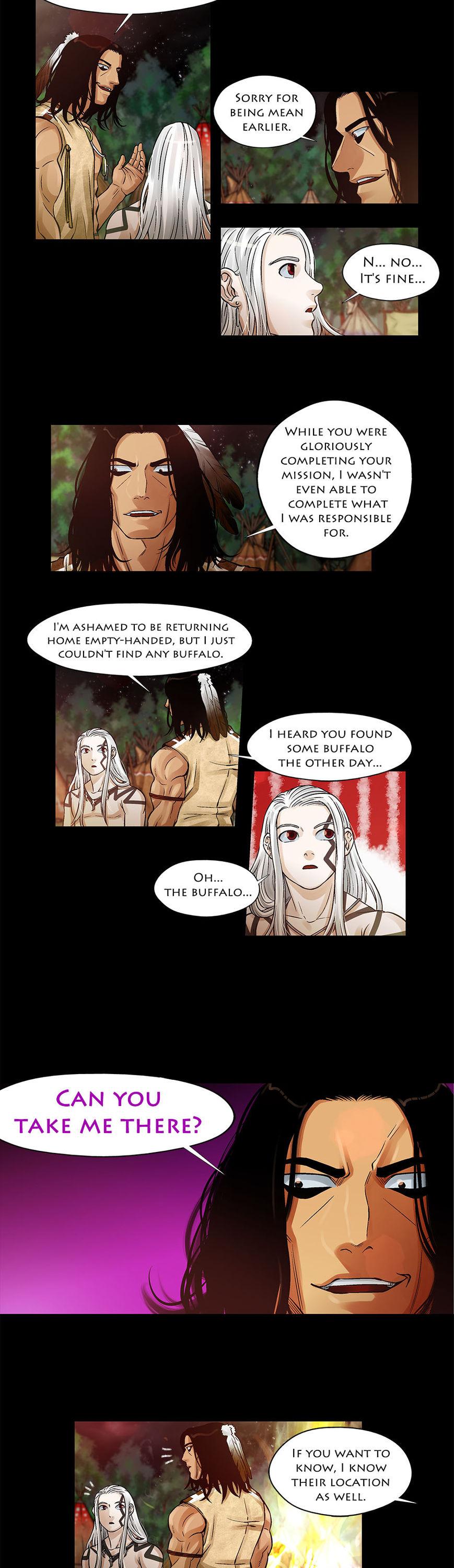 Moonlit Hair Chapter 1.27 page 10 - Vol.01 Chapter 27: The Warrior's Legend