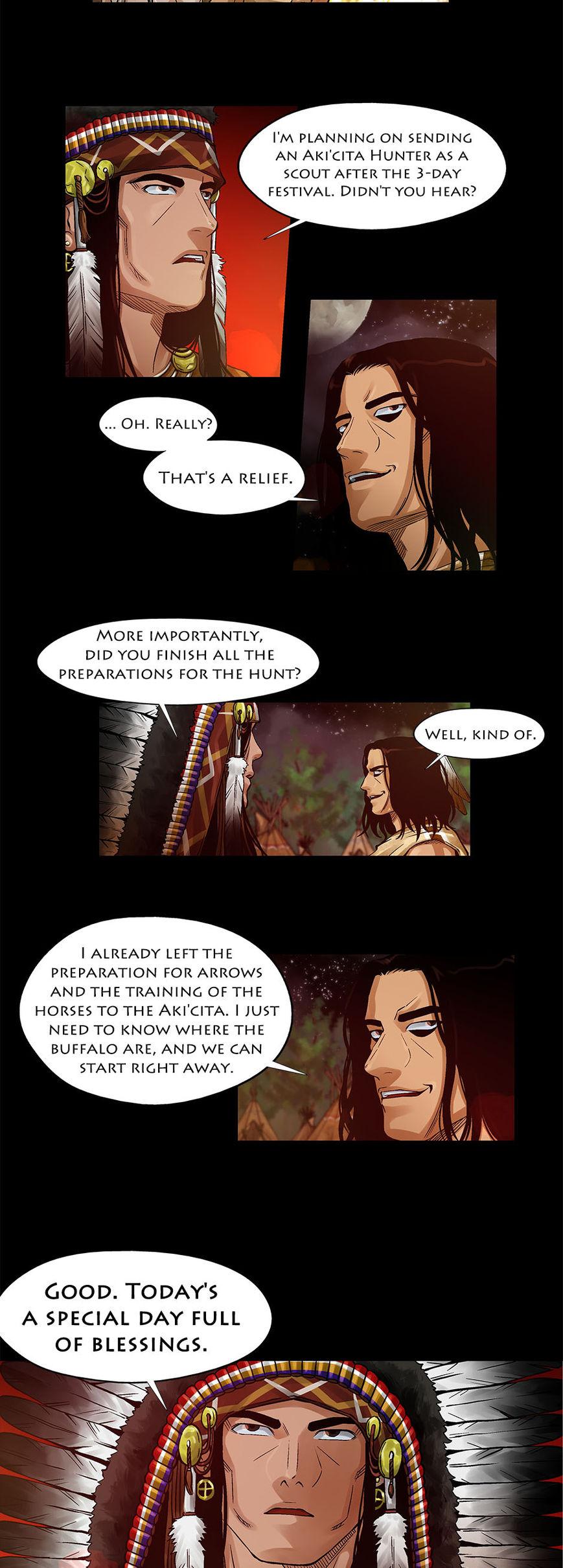 Moonlit Hair Chapter 1.27 page 11 - Vol.01 Chapter 27: The Warrior's Legend