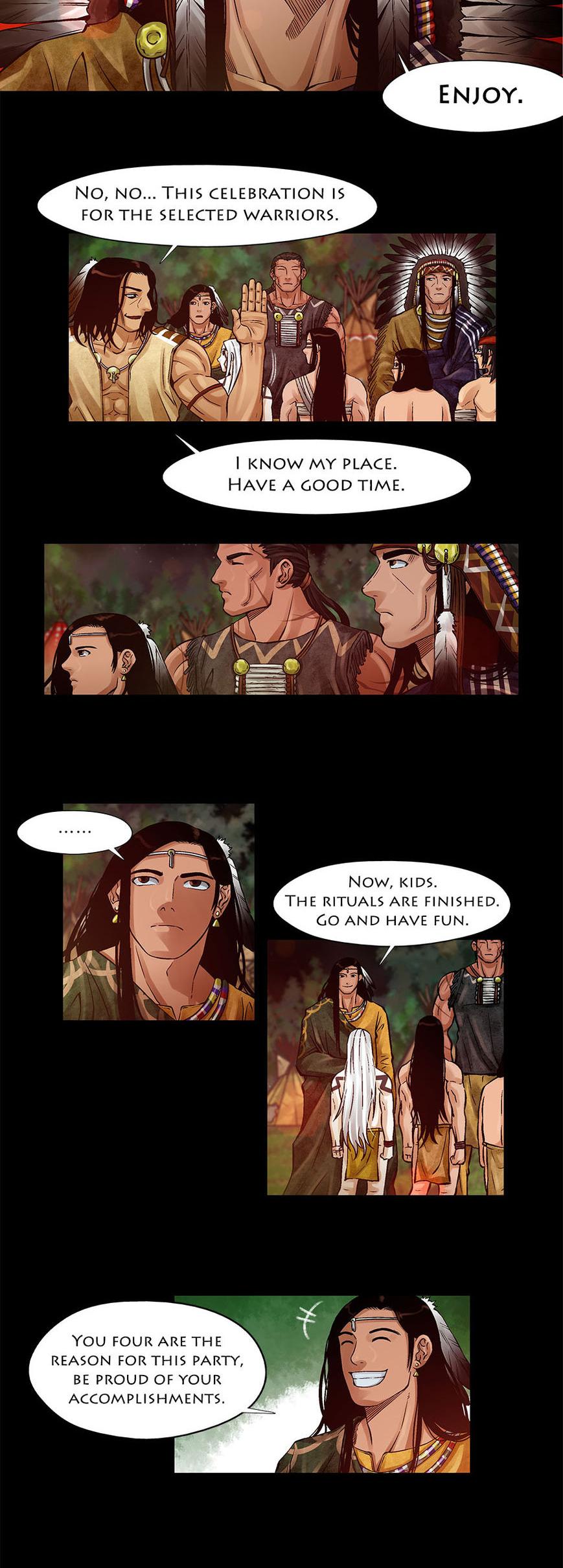 Moonlit Hair Chapter 1.27 page 12 - Vol.01 Chapter 27: The Warrior's Legend