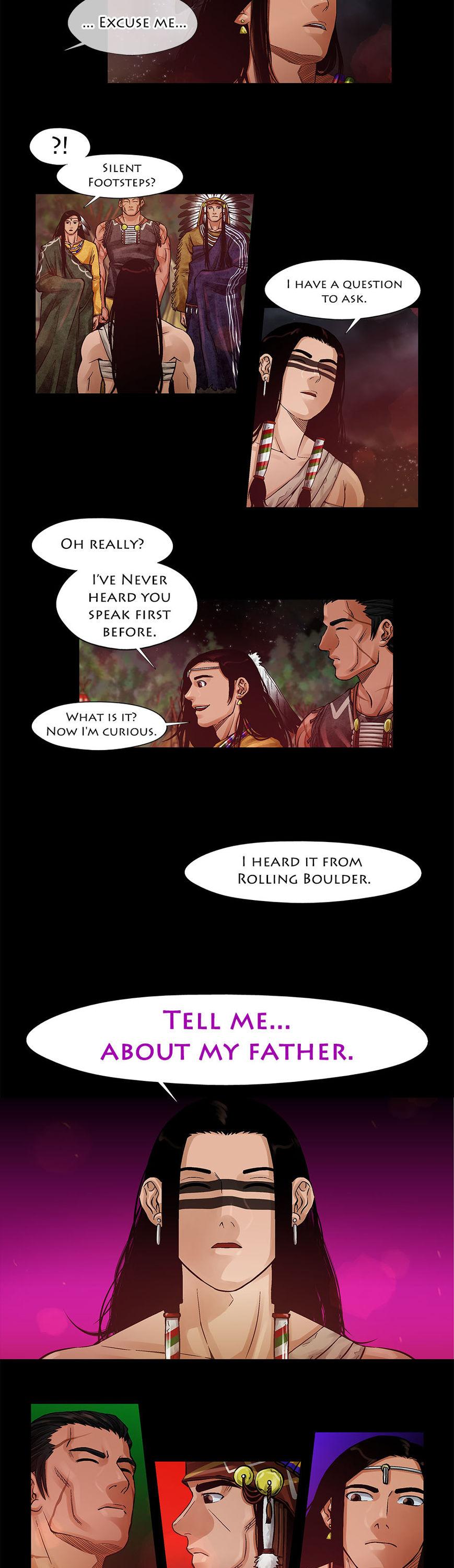 Moonlit Hair Chapter 1.27 page 14 - Vol.01 Chapter 27: The Warrior's Legend