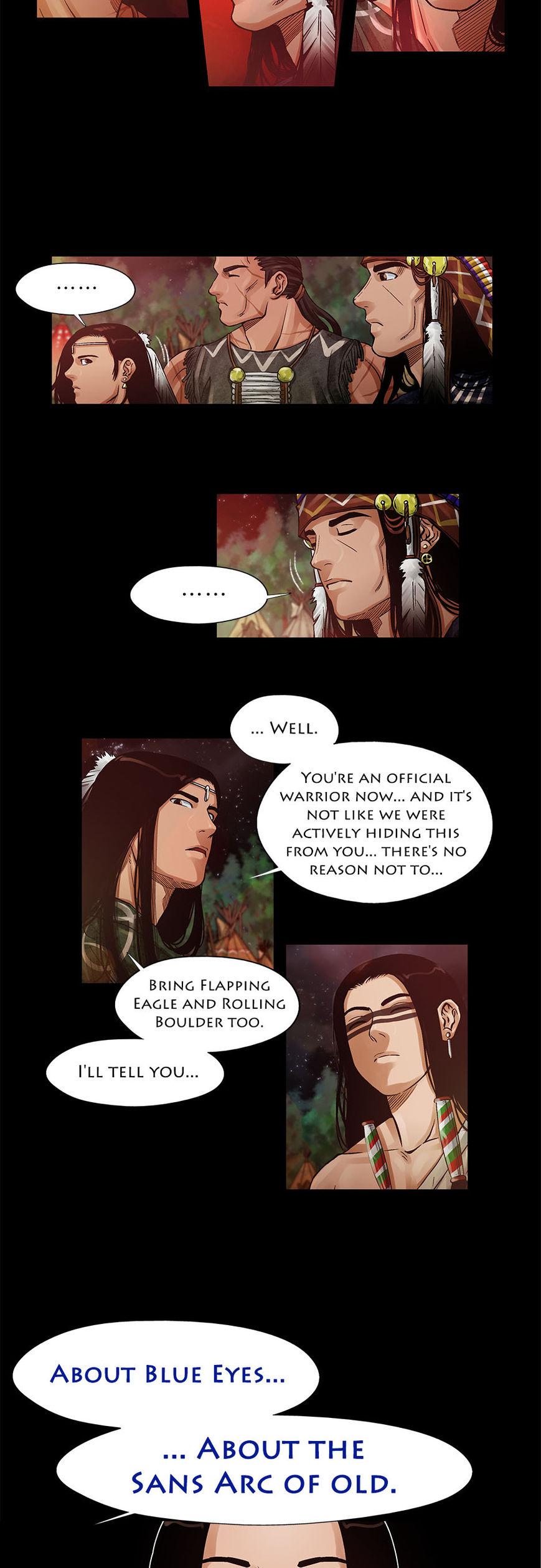 Moonlit Hair Chapter 1.27 page 15 - Vol.01 Chapter 27: The Warrior's Legend