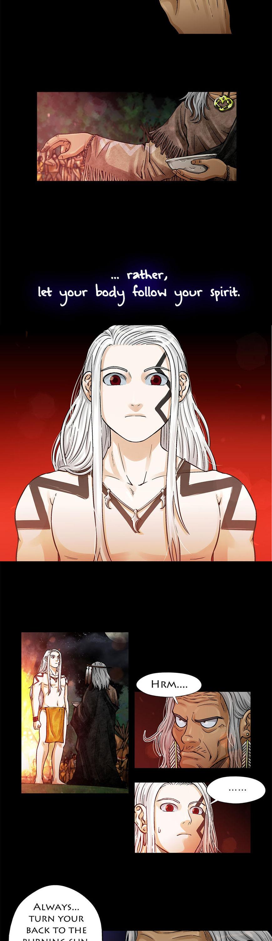 Moonlit Hair Chapter 1.27 page 2 - Vol.01 Chapter 27: The Warrior's Legend