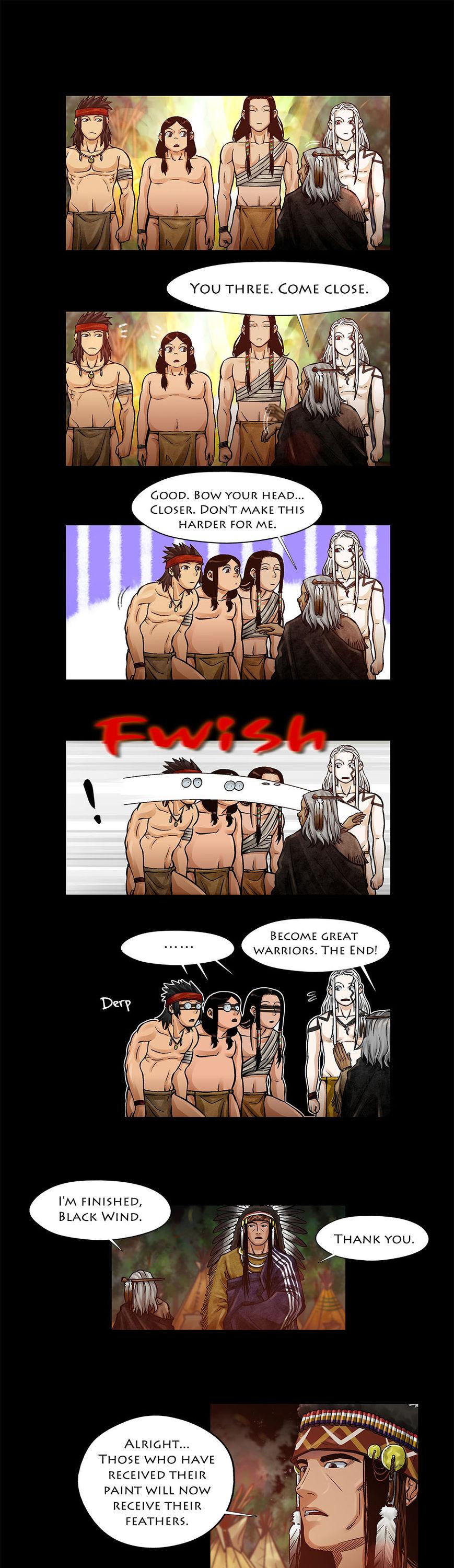 Moonlit Hair Chapter 1.27 page 5 - Vol.01 Chapter 27: The Warrior's Legend