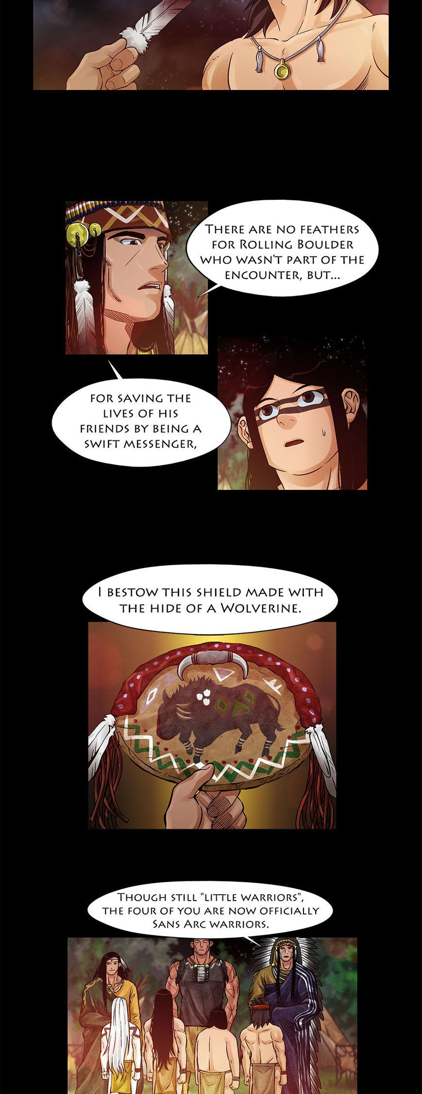 Moonlit Hair Chapter 1.27 page 7 - Vol.01 Chapter 27: The Warrior's Legend