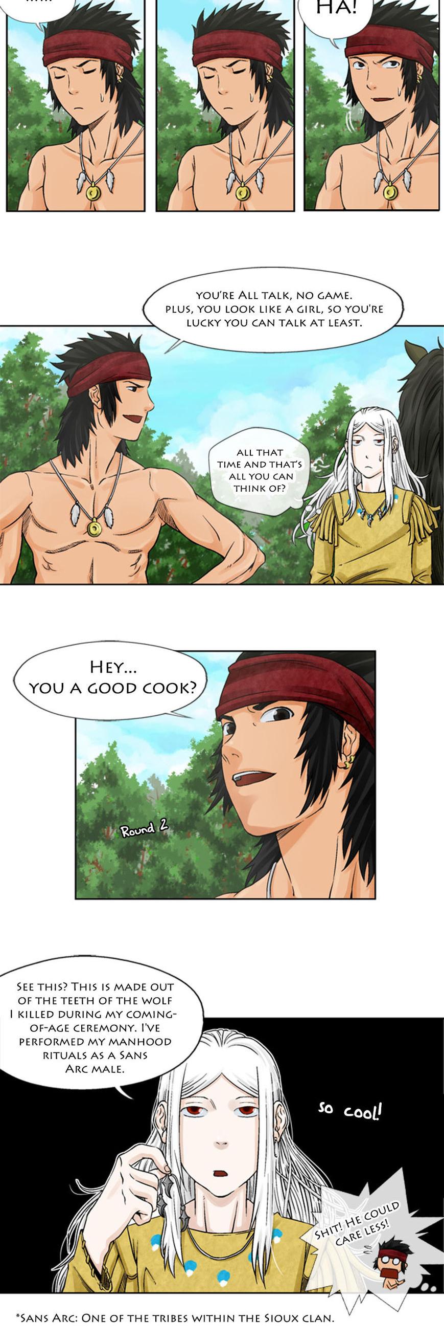 Moonlit Hair Chapter 1.3 page 4 - Vol.01 Chapter 3: Friends