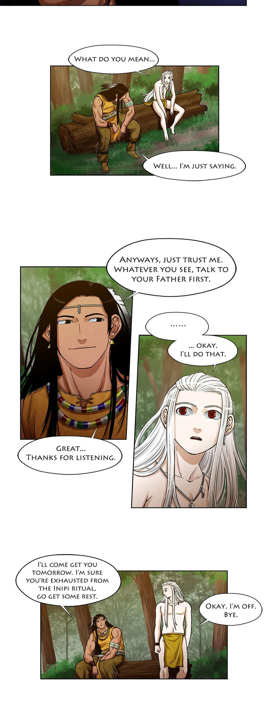 Moonlit Hair Chapter 1.33 page 8 - Vol.01 Chapter 33: I Hope I'm Wrong