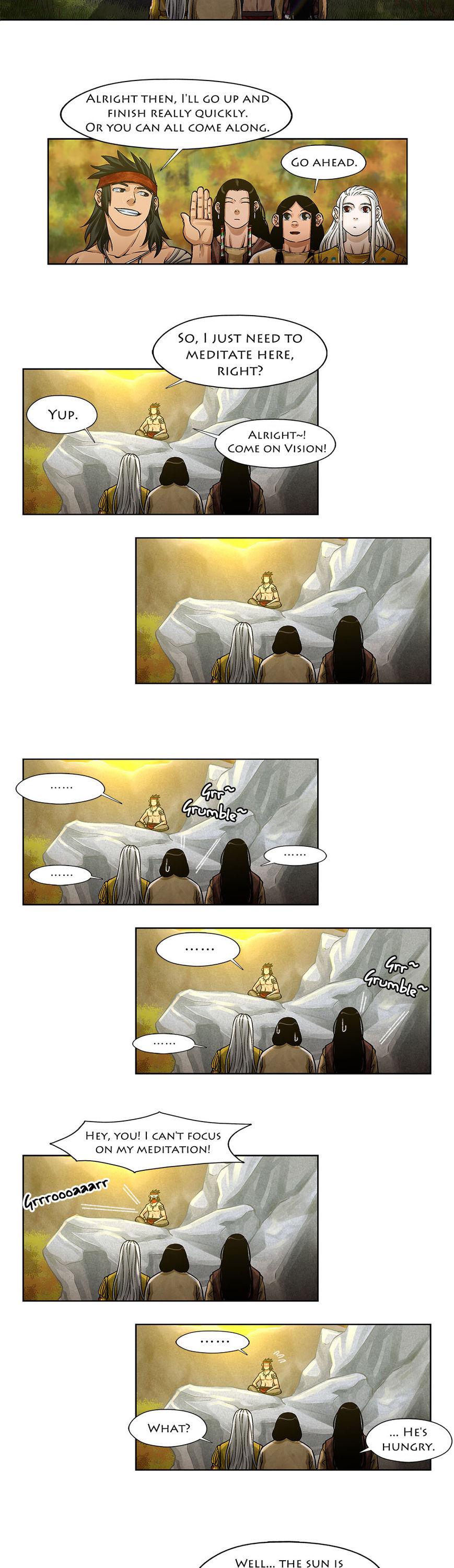 Moonlit Hair Chapter 1.34 page 10 - Vol.01 Chapter 34: Wakan Tanka's Revelation