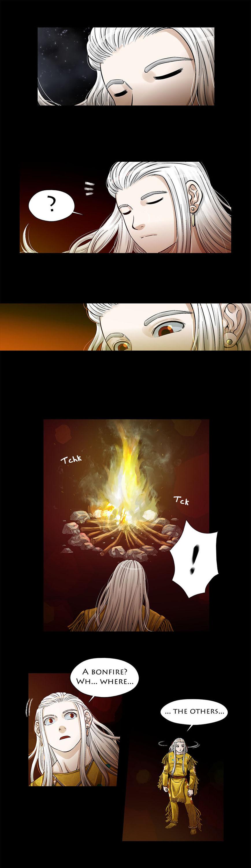Moonlit Hair Chapter 1.34 page 13 - Vol.01 Chapter 34: Wakan Tanka's Revelation