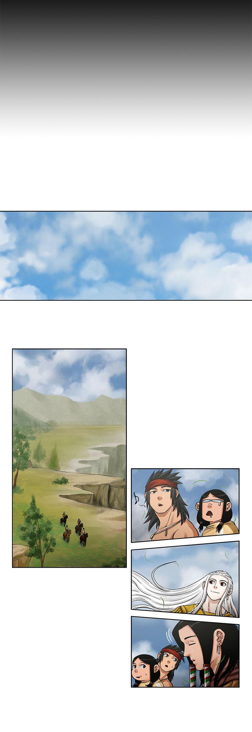 Moonlit Hair Chapter 1.34 page 4 - Vol.01 Chapter 34: Wakan Tanka's Revelation