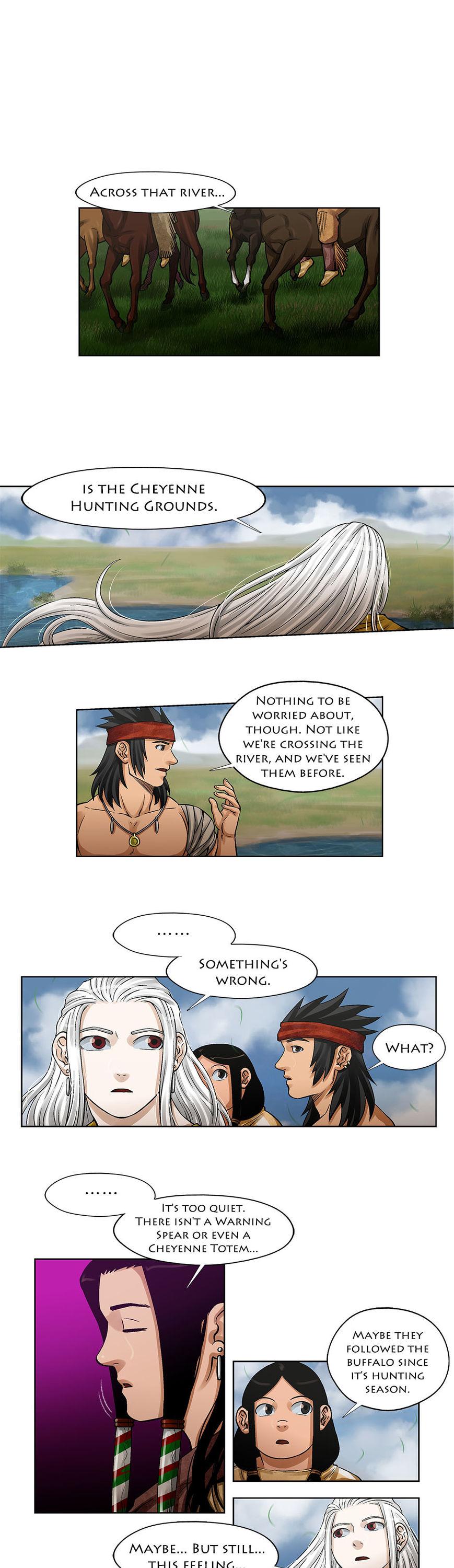 Moonlit Hair Chapter 1.34 page 5 - Vol.01 Chapter 34: Wakan Tanka's Revelation