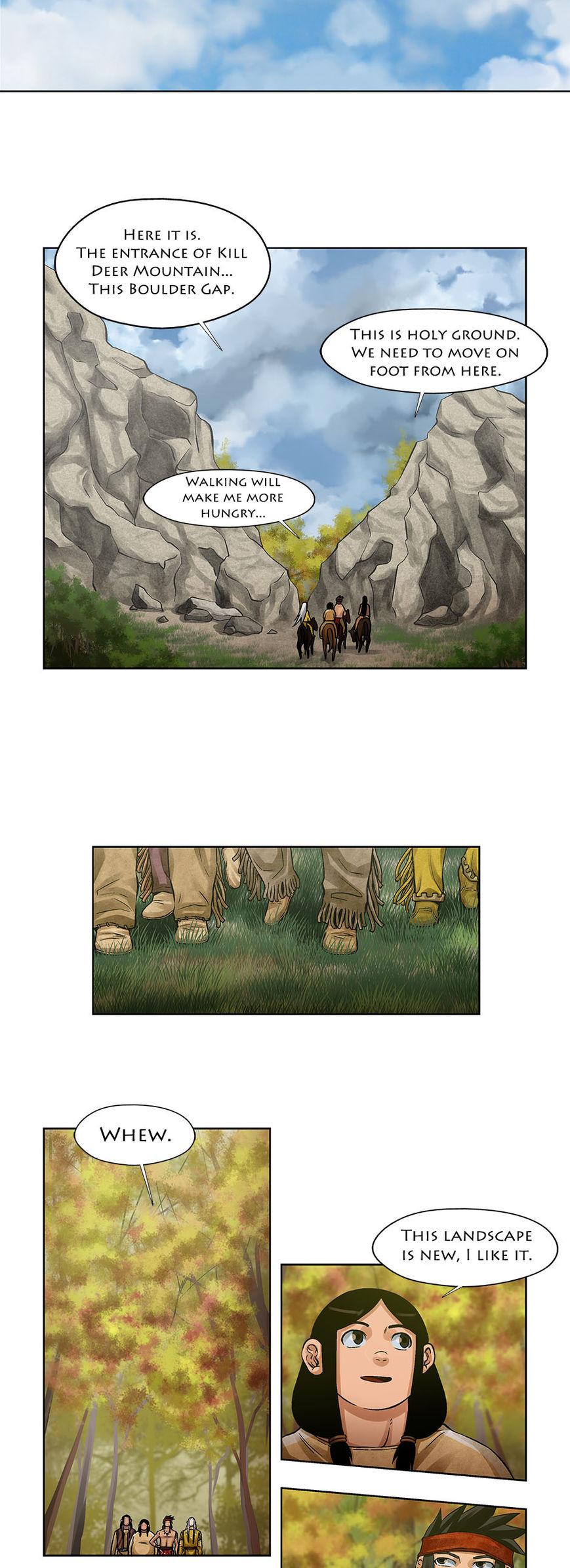 Moonlit Hair Chapter 1.34 page 7 - Vol.01 Chapter 34: Wakan Tanka's Revelation