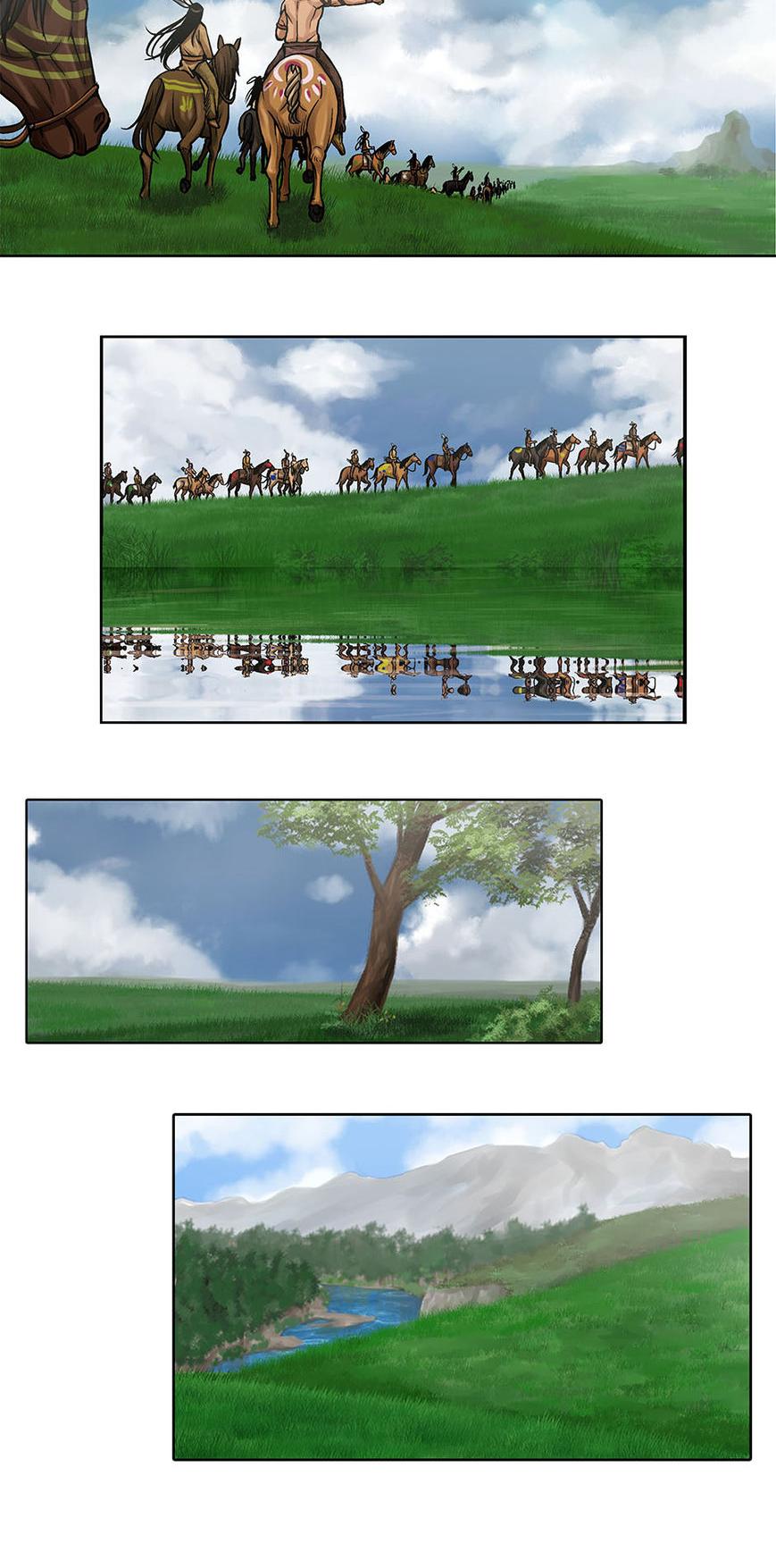 Moonlit Hair Chapter 1.8 page 11 - Vol.01 Chapter 8: Finding the Kiowa