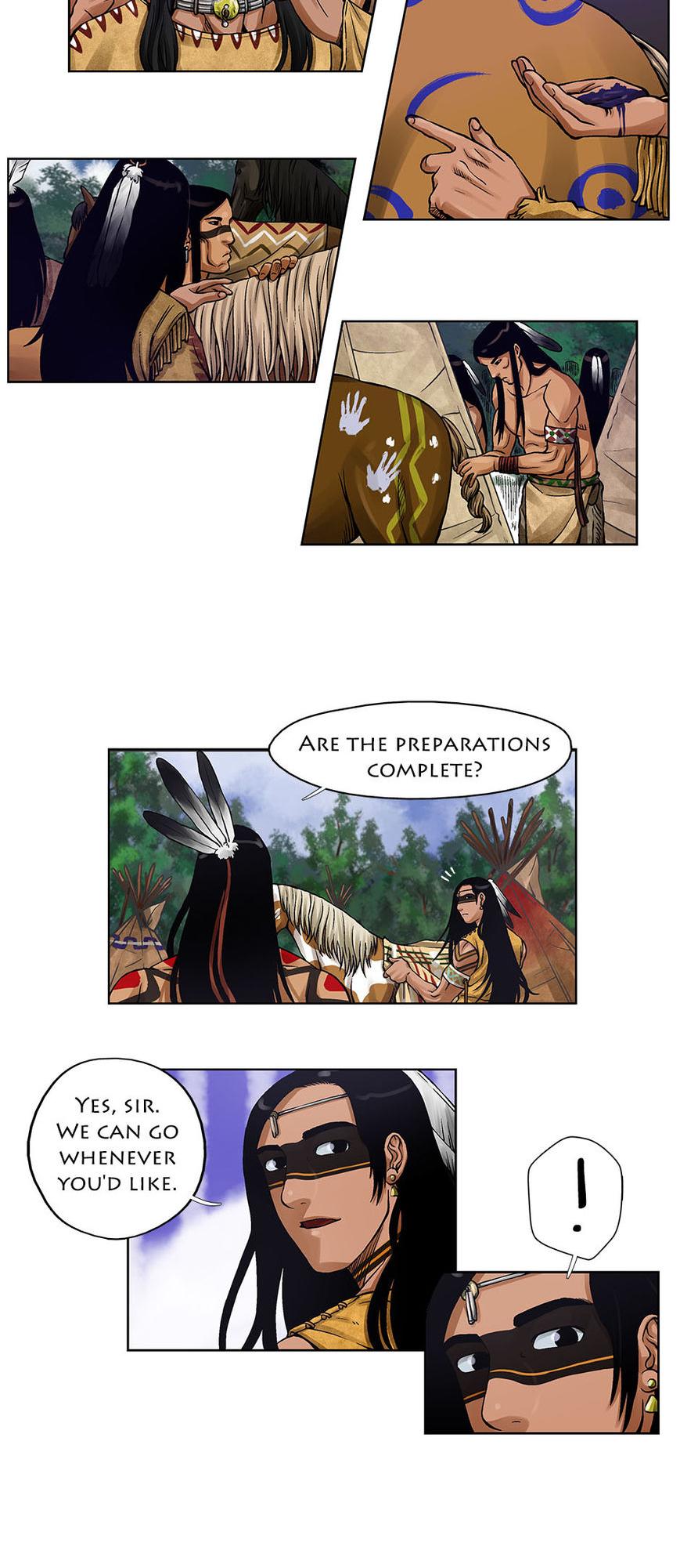 Moonlit Hair Chapter 1.8 page 2 - Vol.01 Chapter 8: Finding the Kiowa