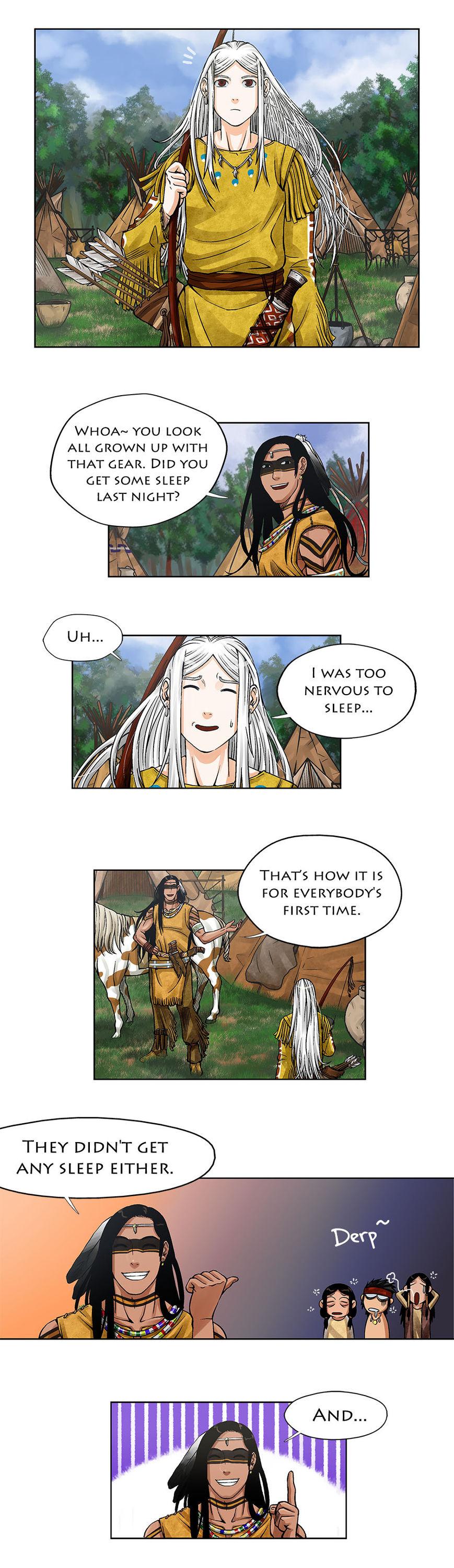 Moonlit Hair Chapter 1.8 page 3 - Vol.01 Chapter 8: Finding the Kiowa