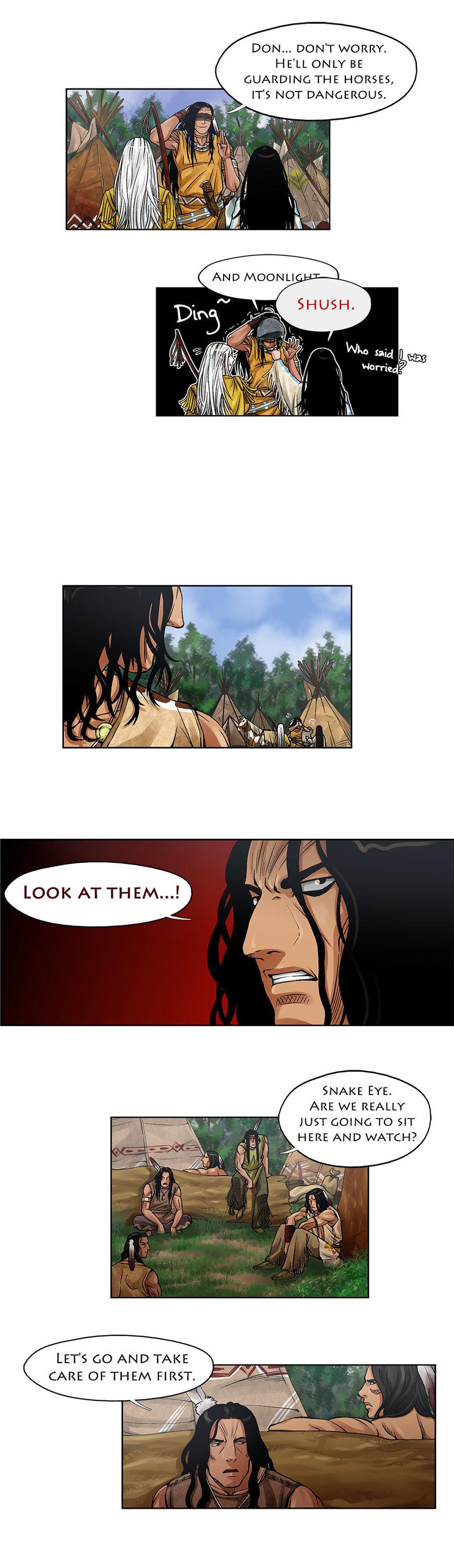 Moonlit Hair Chapter 1.8 page 6 - Vol.01 Chapter 8: Finding the Kiowa