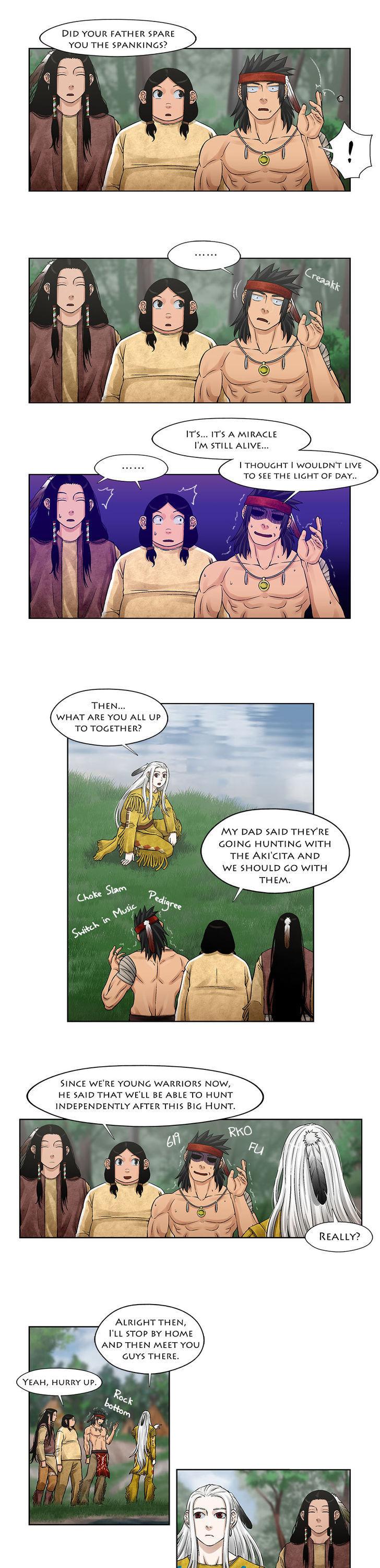 Moonlit Hair Chapter 2.17 page 7 - Vol.02 Chapter 17: To Be A Wolf