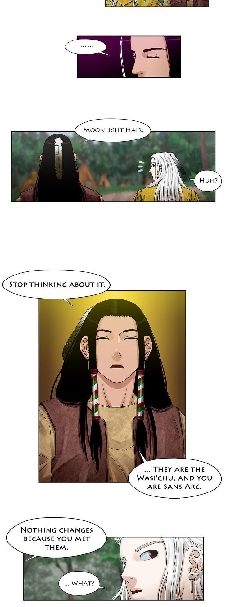 Moonlit Hair Chapter 2.17 page 8 - Vol.02 Chapter 17: To Be A Wolf