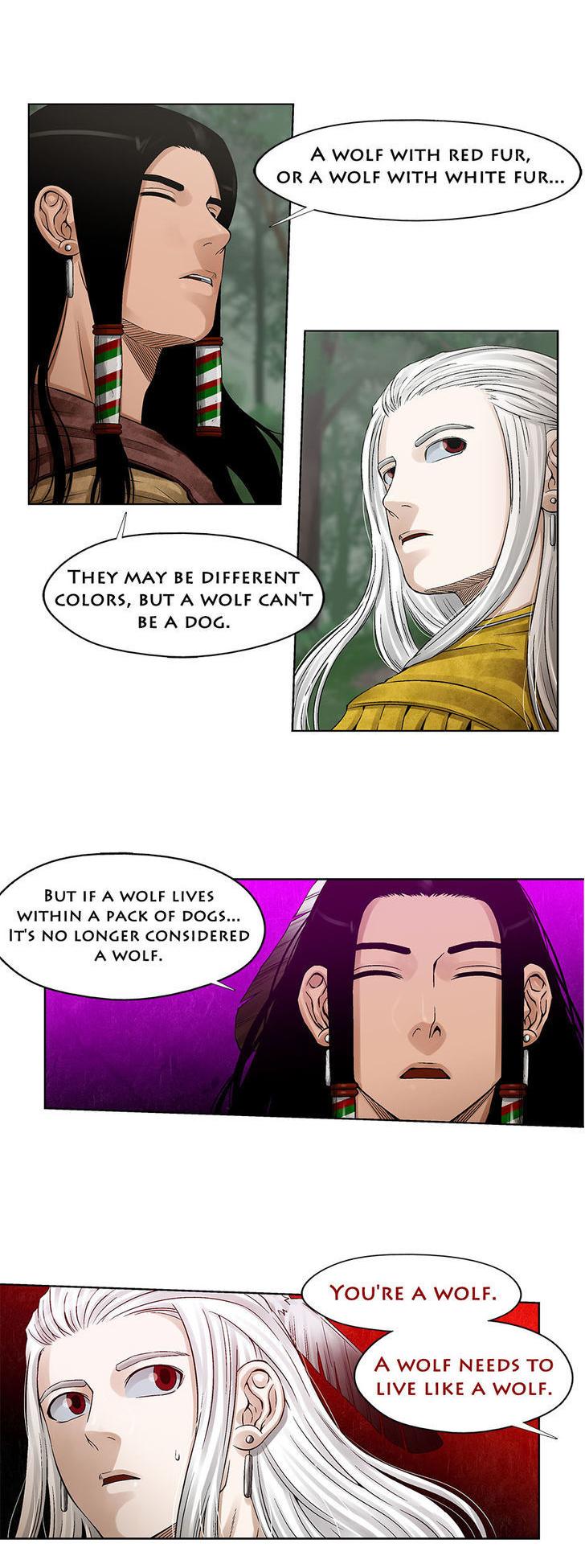 Moonlit Hair Chapter 2.17 page 9 - Vol.02 Chapter 17: To Be A Wolf