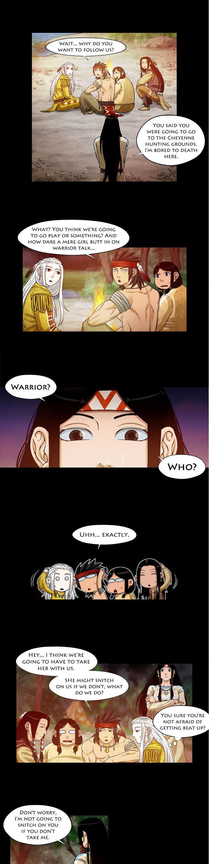 Moonlit Hair Chapter 2.3 page 1 - Vol.02 Chapter 3: What Happened Here?