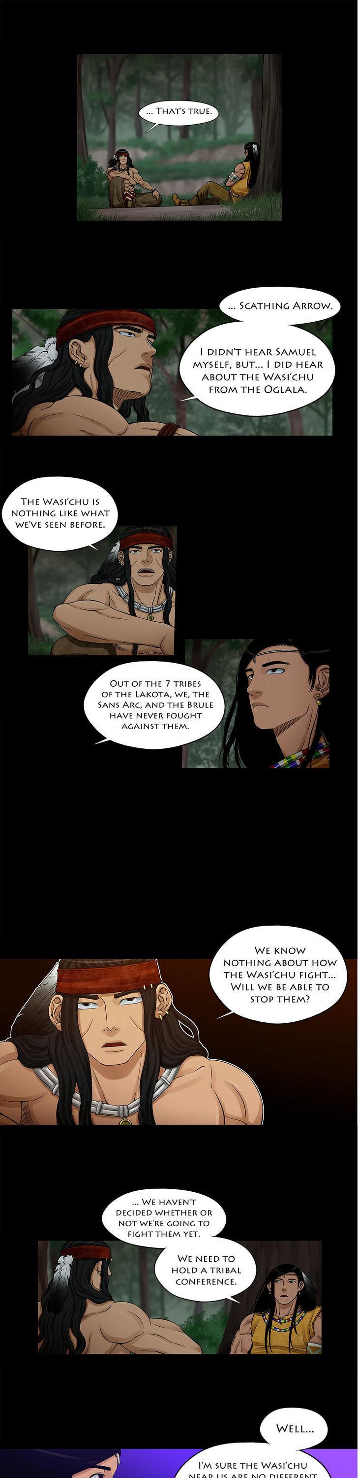 Moonlit Hair Chapter 2.9 page 4 - Vol.02 Chapter 9: Stained In Red