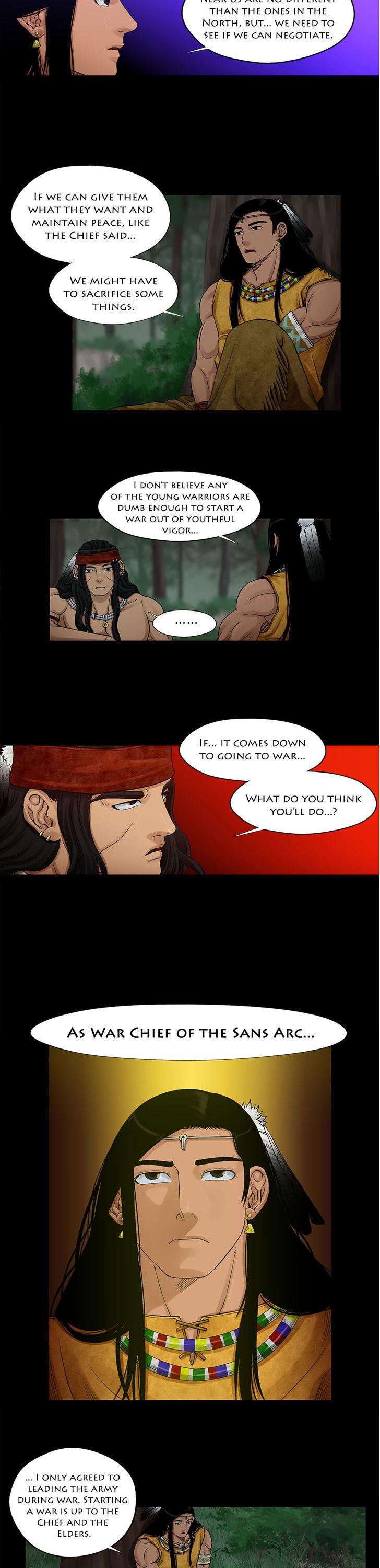 Moonlit Hair Chapter 2.9 page 5 - Vol.02 Chapter 9: Stained In Red