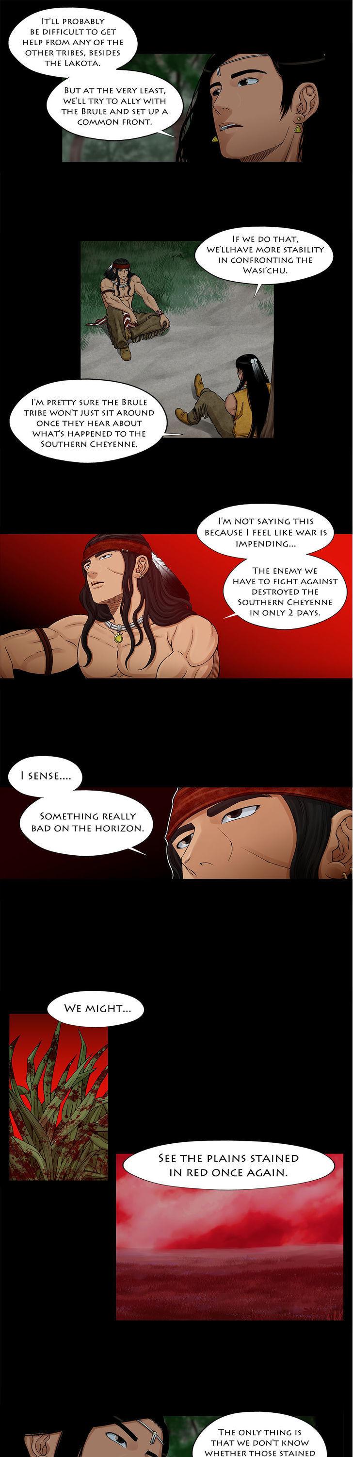 Moonlit Hair Chapter 2.9 page 8 - Vol.02 Chapter 9: Stained In Red