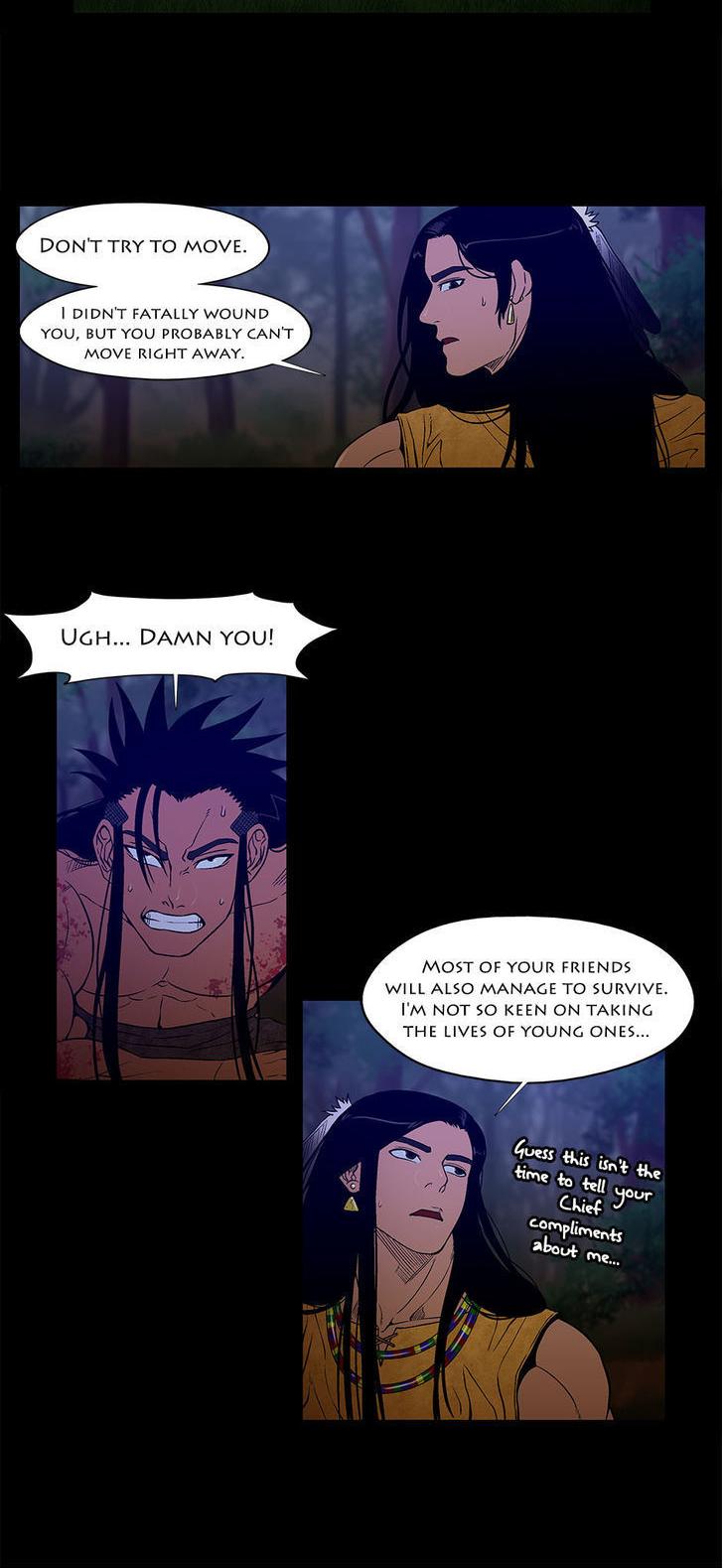 Moonlit Hair Chapter 3.13 page 11 - Vol.03 Chapter 13: A Warrior's Death