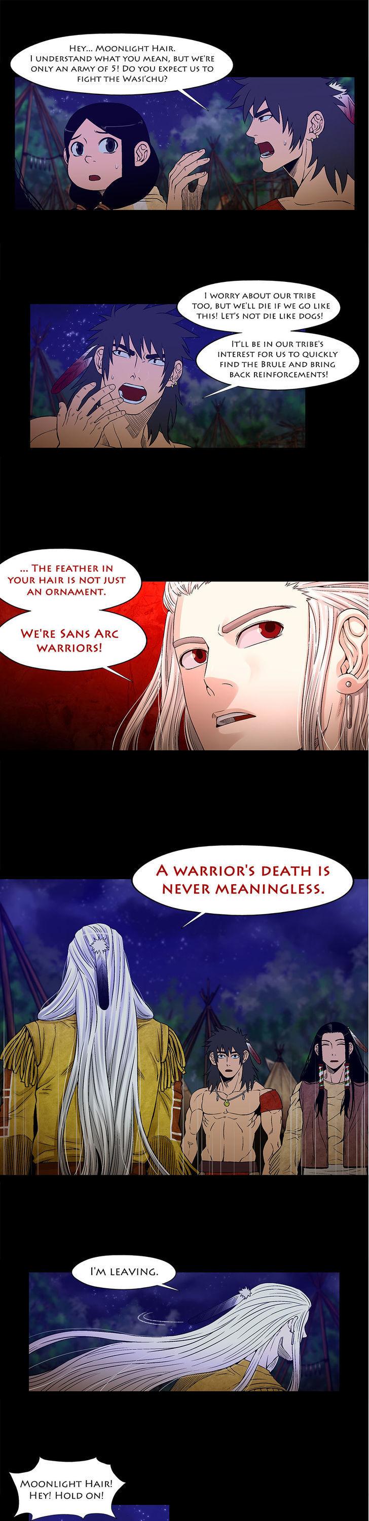 Moonlit Hair Chapter 3.13 page 5 - Vol.03 Chapter 13: A Warrior's Death