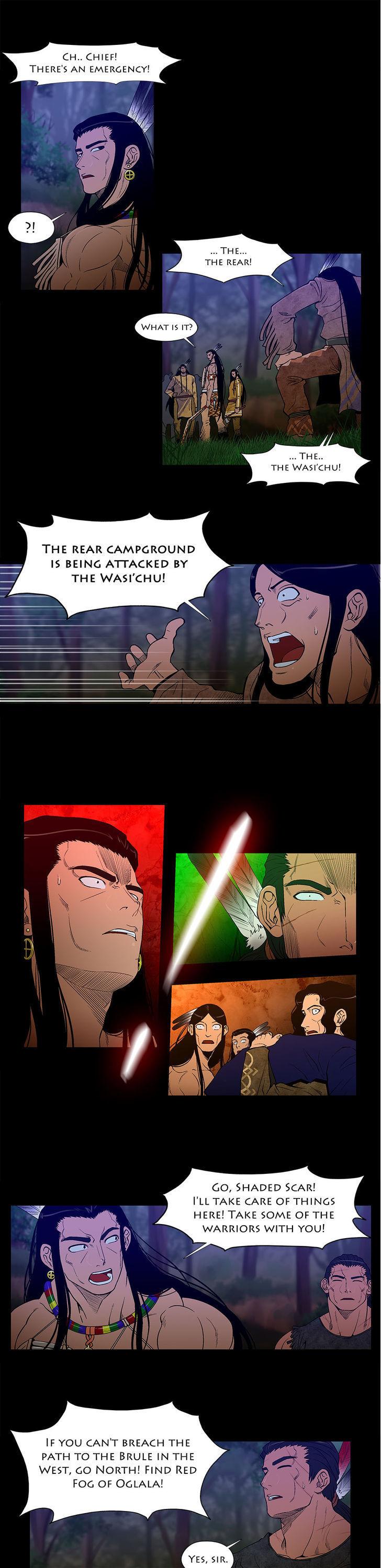 Moonlit Hair Chapter 3.2 page 7 - Vol.03 Chapter 2: Wasi'chu In the Rear