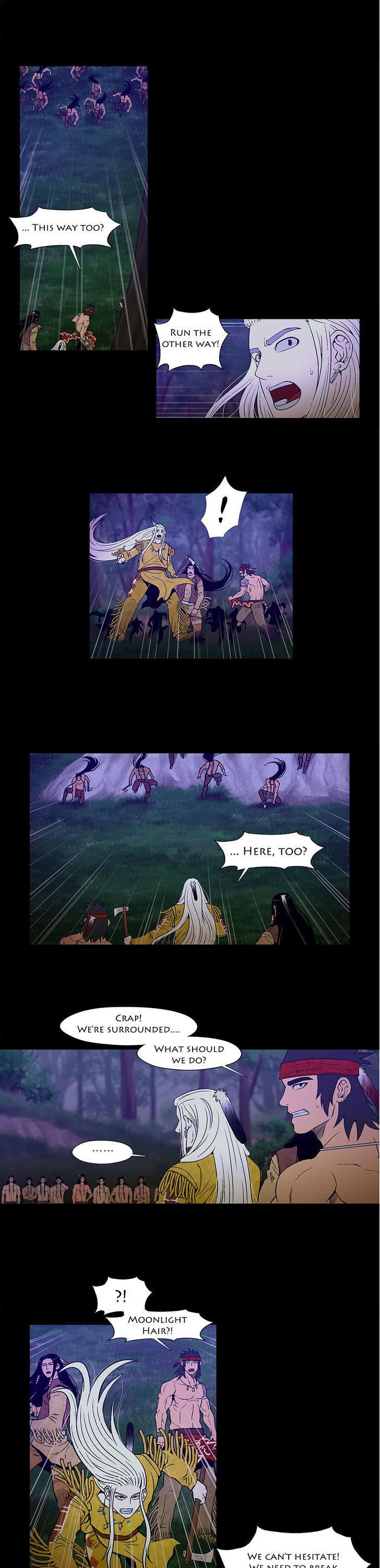Moonlit Hair Chapter 3.8 page 4 - Vol.03 Chapter 8: Square One