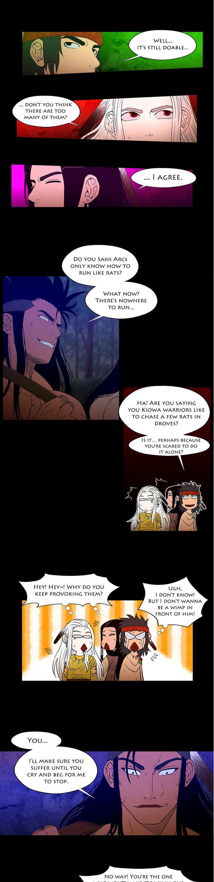 Moonlit Hair Chapter 3.9 page 1 - Vol.03 Chapter 9: War Chief Of The Sans Arc