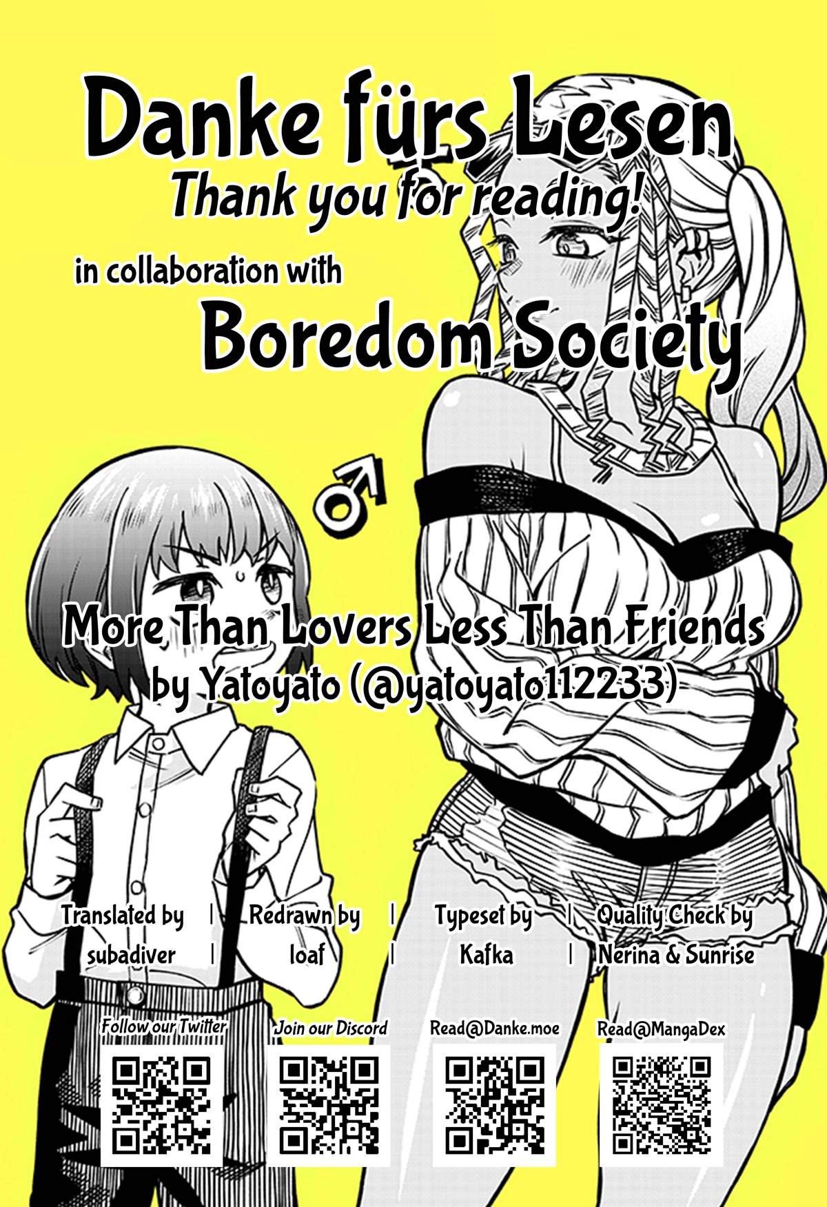 More Than Lovers, Less Than Friends Chapter 25 page 17 - Chapter 25