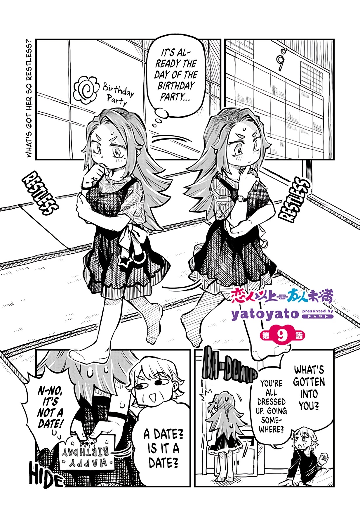 More Than Lovers, Less Than Friends Chapter 9 page 1 - Chapter 9