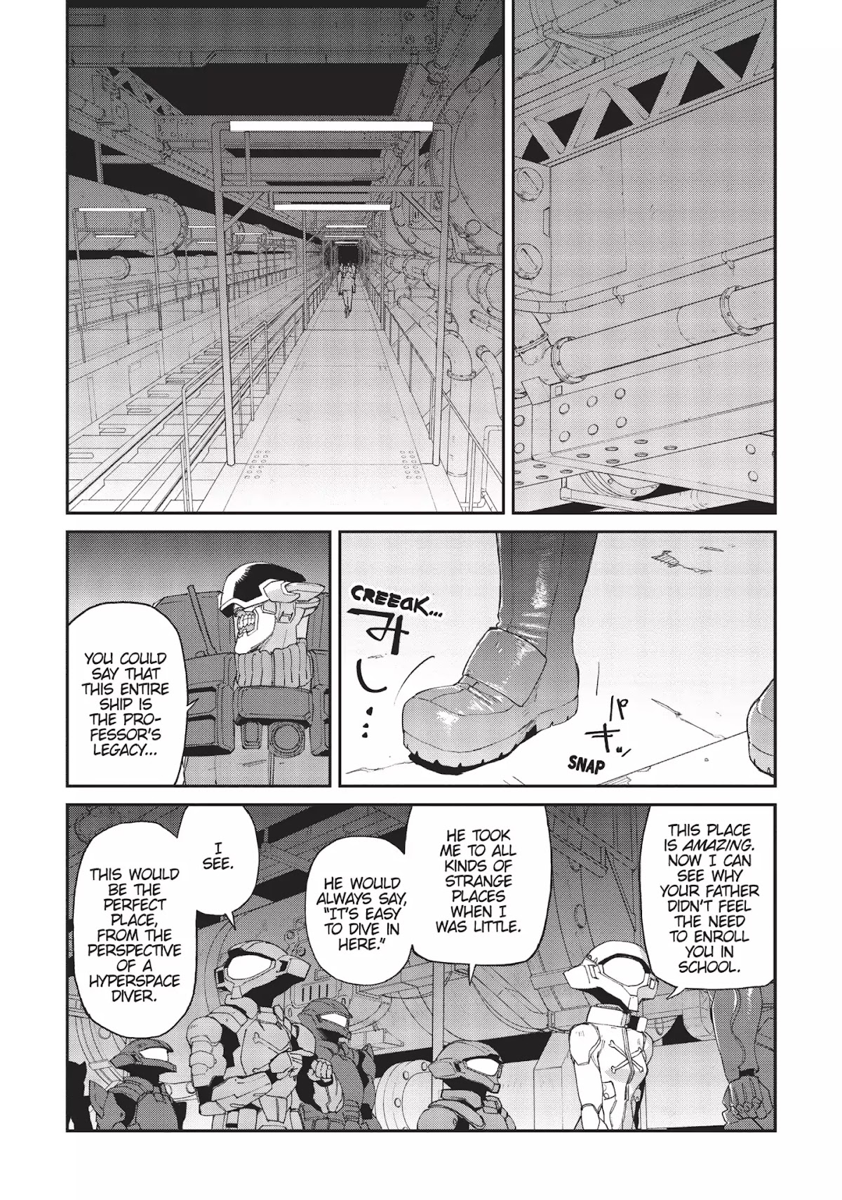 Moretsu Uchuu Kaizoku - Abyss of Hyperspace - Akuu no Shinen Chapter 8 page 7 - Chapter 8