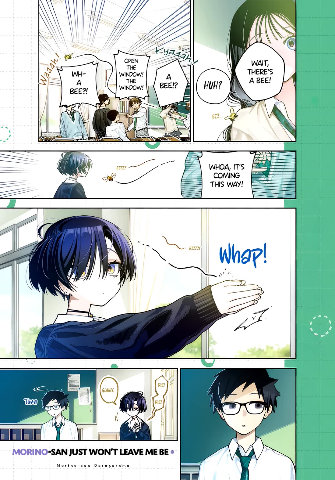 Morino-san Just Won't Leave Me Be Chapter 1 page 1 - Chapter 1: Languid Palm Reading