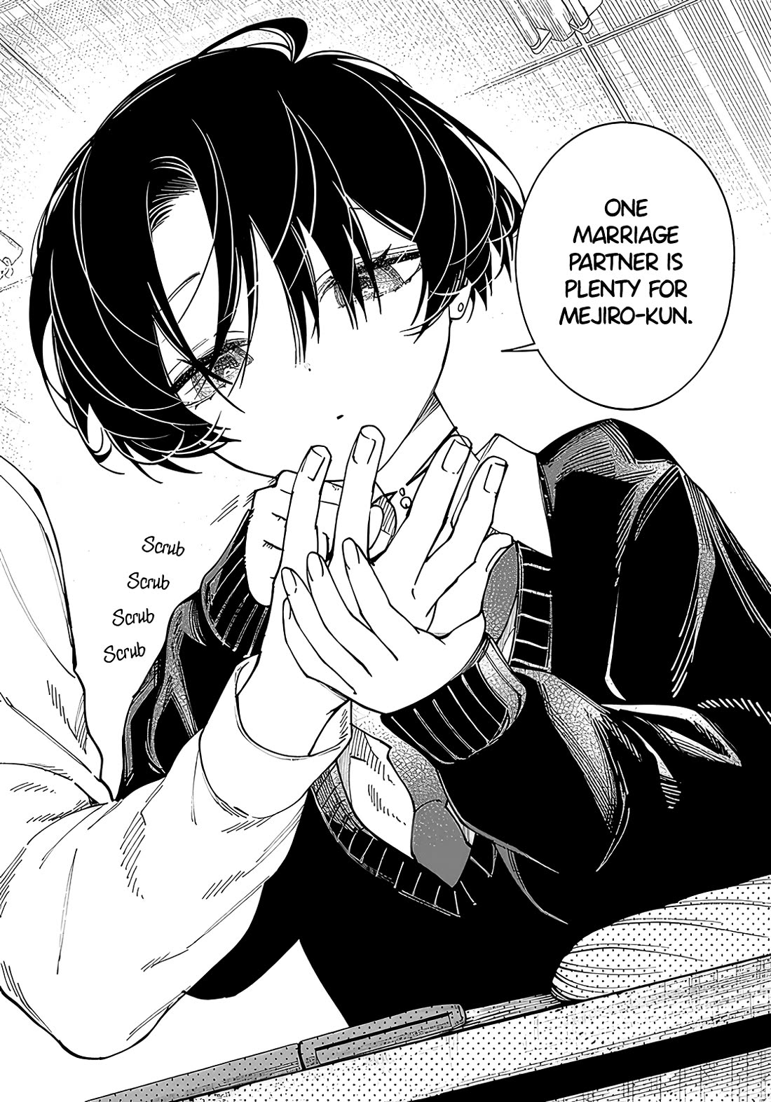 Morino-san Just Won't Leave Me Be Chapter 1 page 15 - Chapter 1: Languid Palm Reading