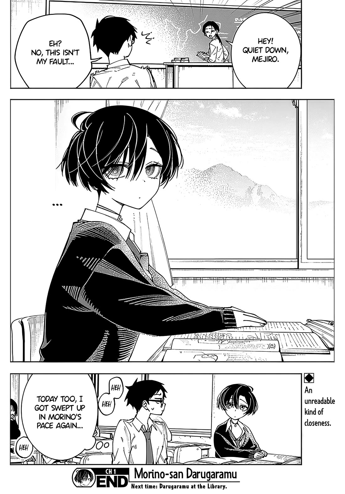 Morino-san Just Won't Leave Me Be Chapter 1 page 17 - Chapter 1: Languid Palm Reading