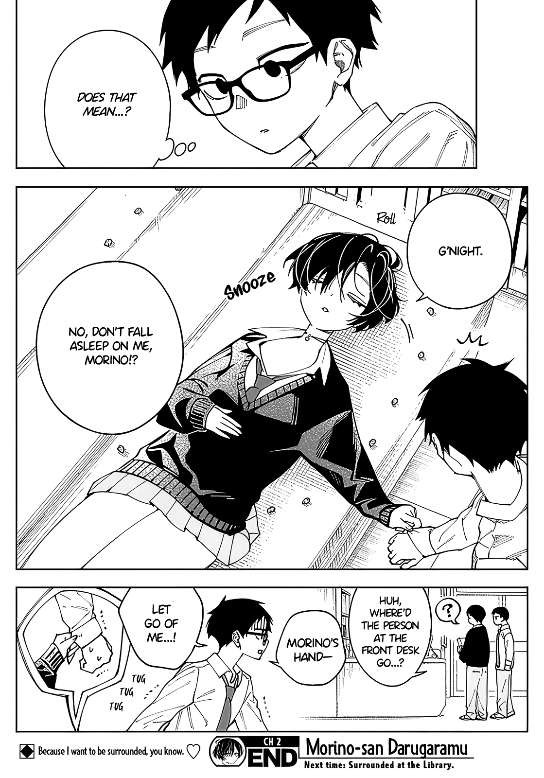 Morino-san Just Won't Leave Me Be Chapter 2 page 10 - Chapter 2: Languid Cicada
