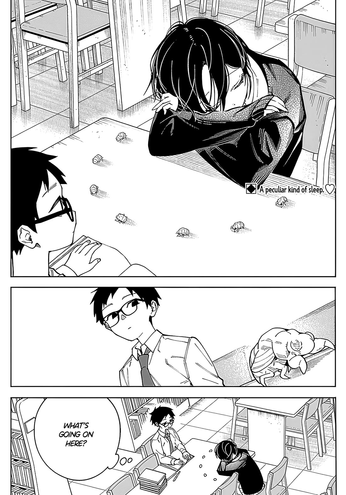Morino-san Just Won't Leave Me Be Chapter 2 page 2 - Chapter 2: Languid Cicada