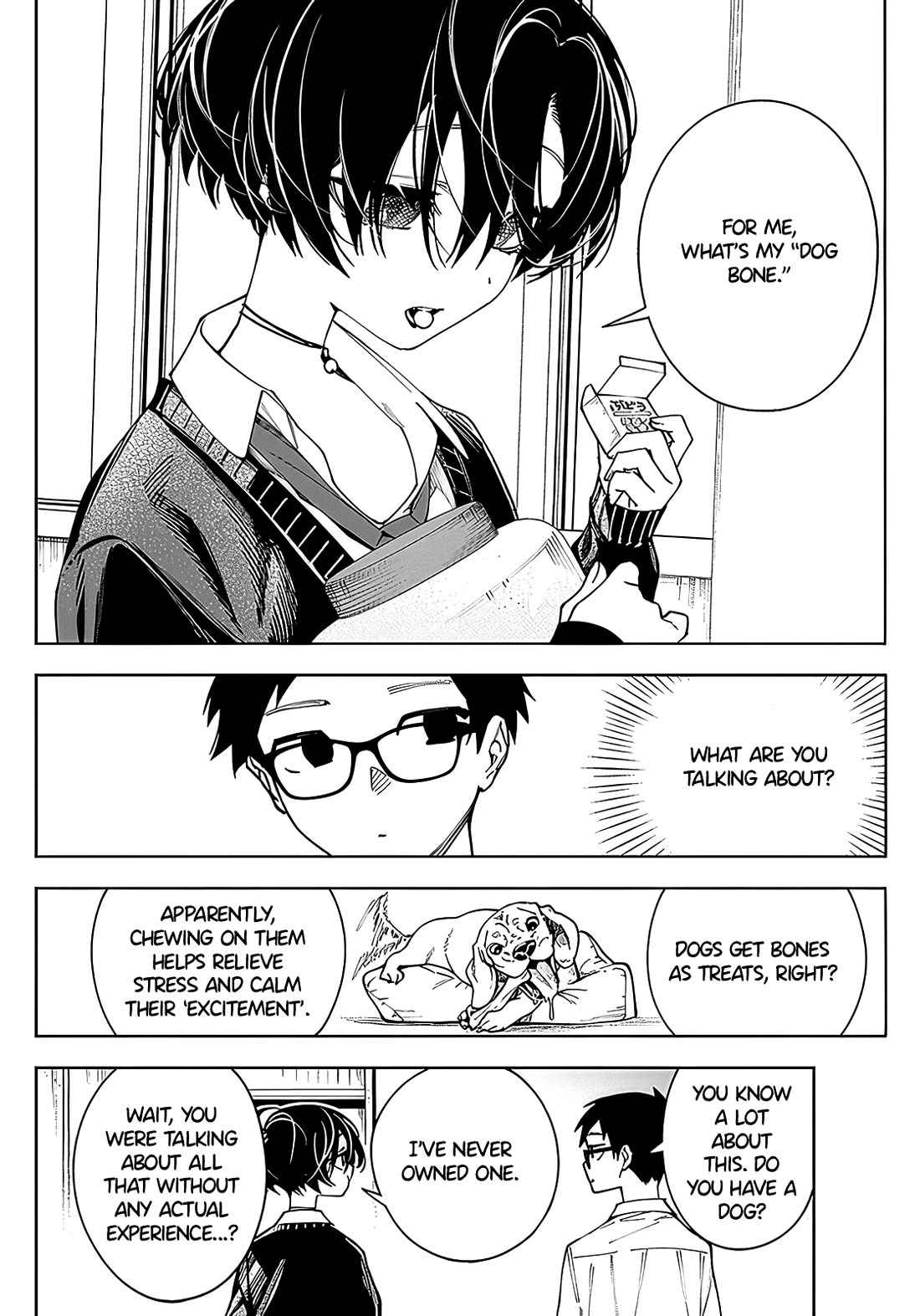 Morino-san Just Won't Leave Me Be Chapter 3 page 4 - Chapter 3: Languid Nibble