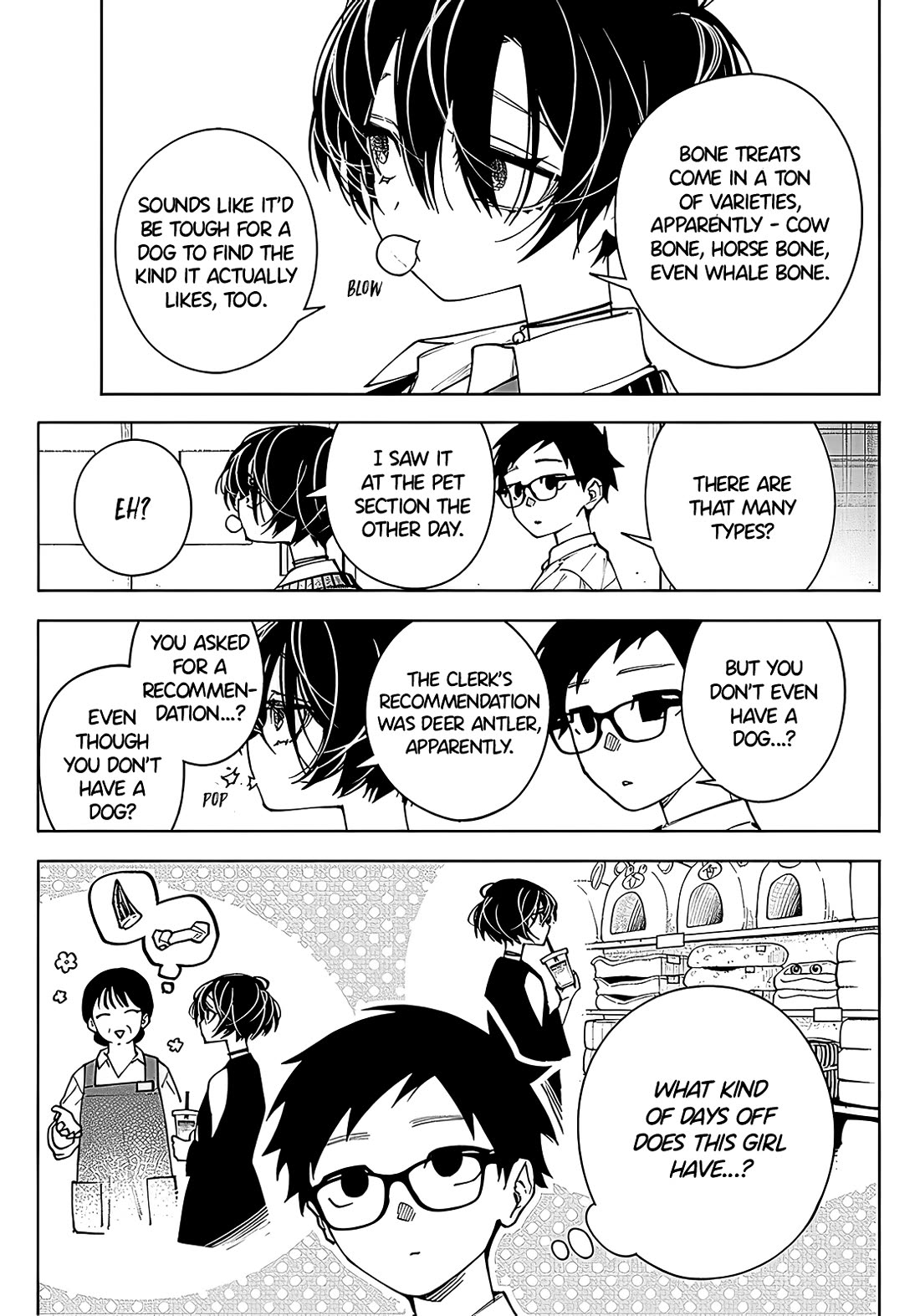 Morino-san Just Won't Leave Me Be Chapter 3 page 5 - Chapter 3: Languid Nibble