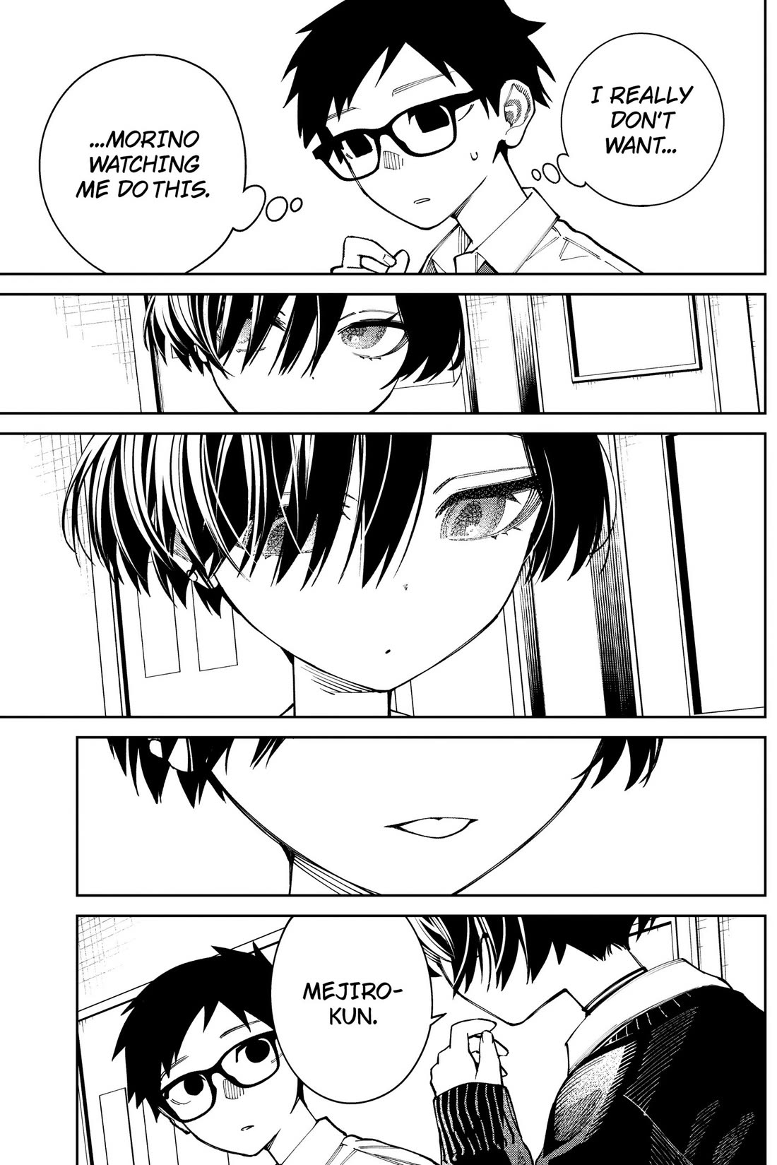Morino-san Just Won't Leave Me Be Chapter 4 page 8 - Chapter 4: LANGUID HICCUPS
