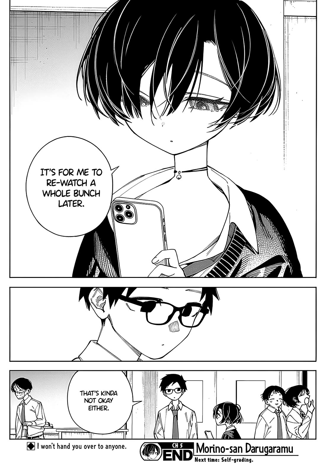 Morino-san Just Won't Leave Me Be Chapter 5 page 10 - Chapter 5: Languid Dance Cover