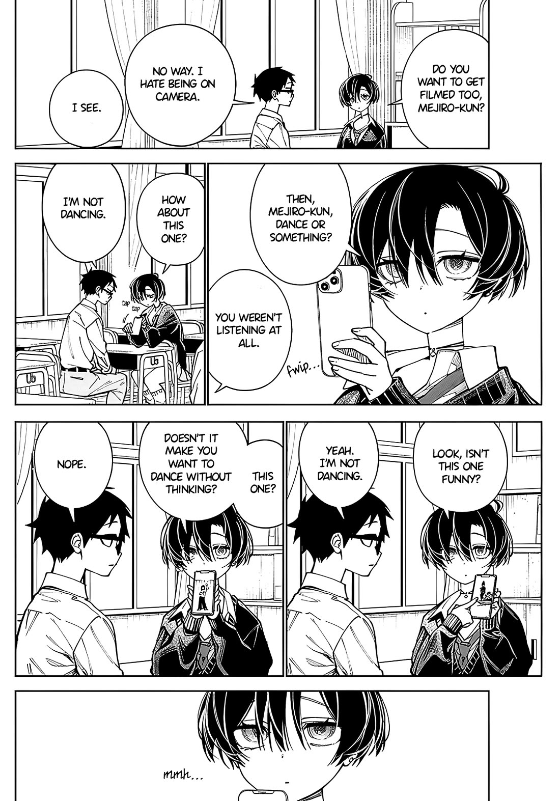 Morino-san Just Won't Leave Me Be Chapter 5 page 4 - Chapter 5: Languid Dance Cover