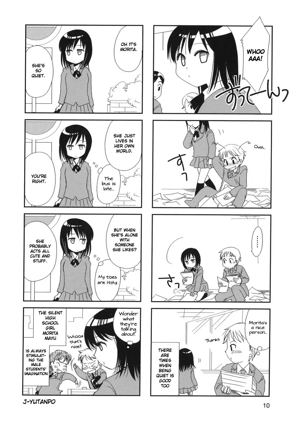 Morita-san wa Mukuchi Chapter 1 page 12 - Chapter 1
