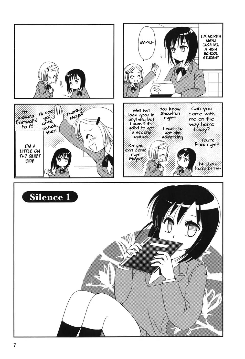 Morita-san wa Mukuchi Chapter 1 page 9 - Chapter 1