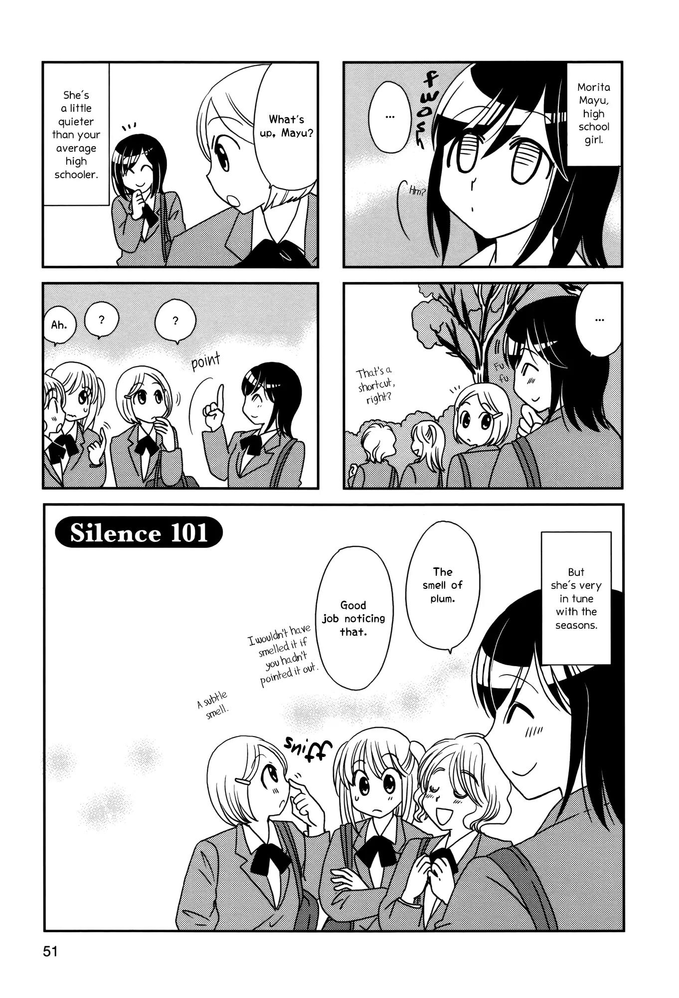 Morita-san wa Mukuchi Chapter 101 page 1 - Chapter 101