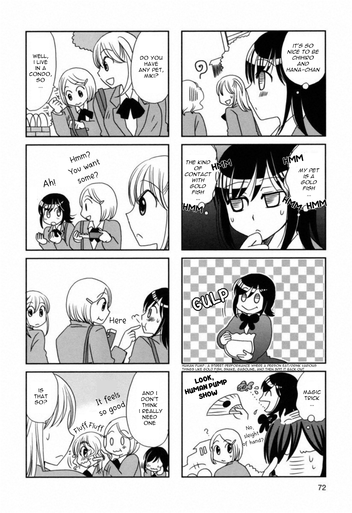 Morita-san wa Mukuchi Chapter 104 page 4 - Chapter 104: Silence 104